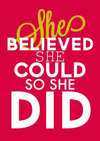 She Believed